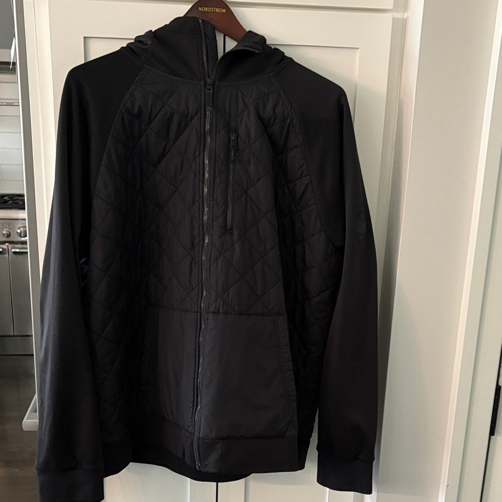 North Face Men's Black Quilted Jacket